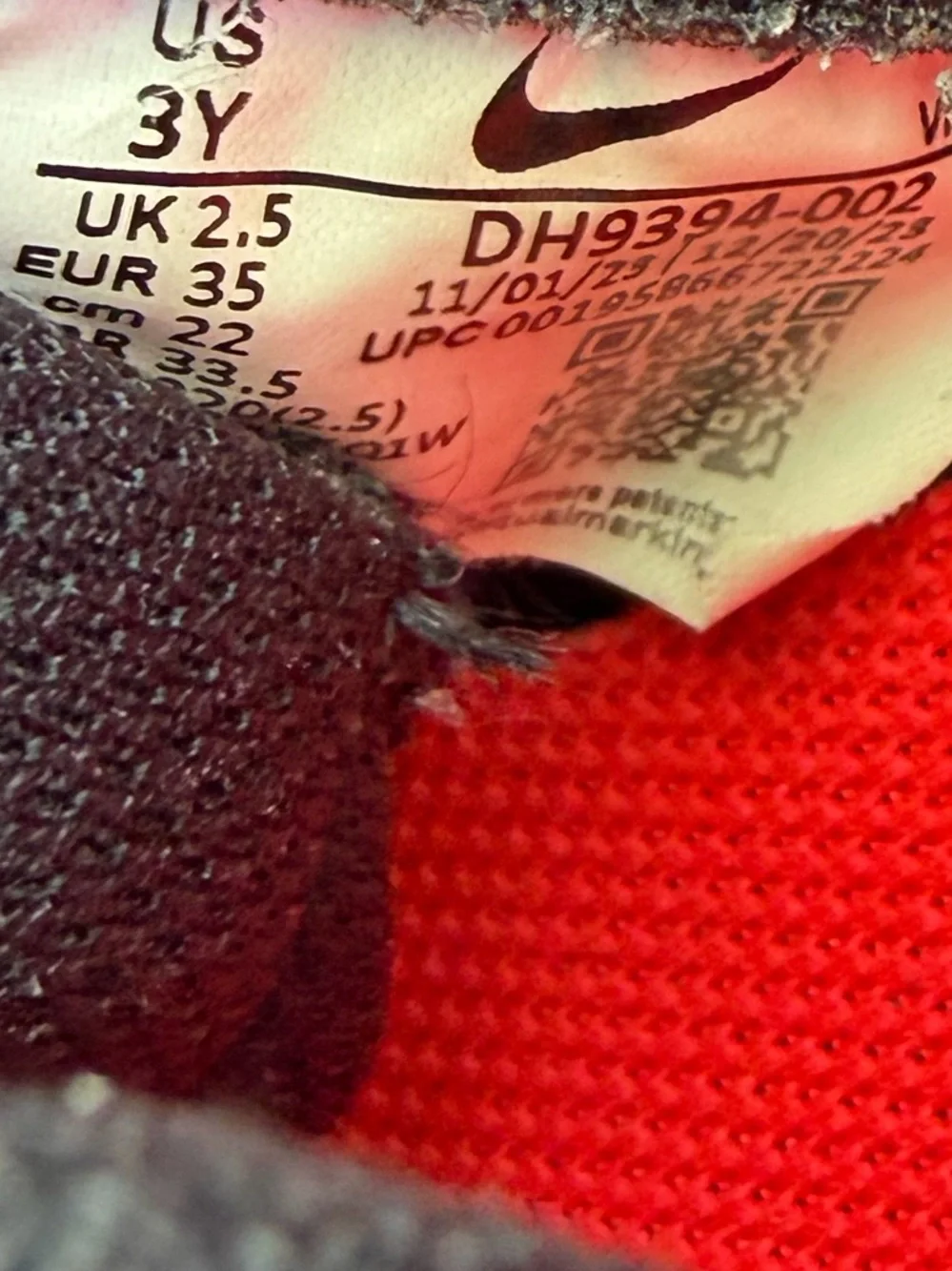 Nike Air Max INTRLK Lite kids' sneakers black and white. Size Boys 3. - Picture 10 of 10